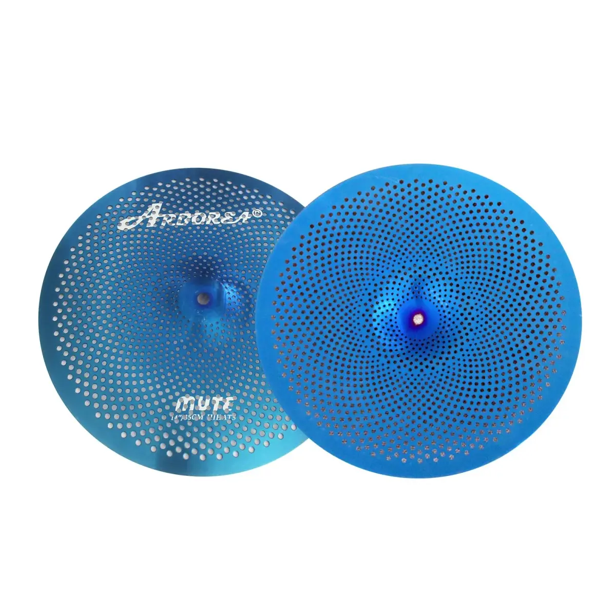 Arborea Low Volume Cymbal Pack Blue Mute 14"hi-hat+16"crash+18"crash+20"ride 5 Pieces | Stainless Steel - view 3