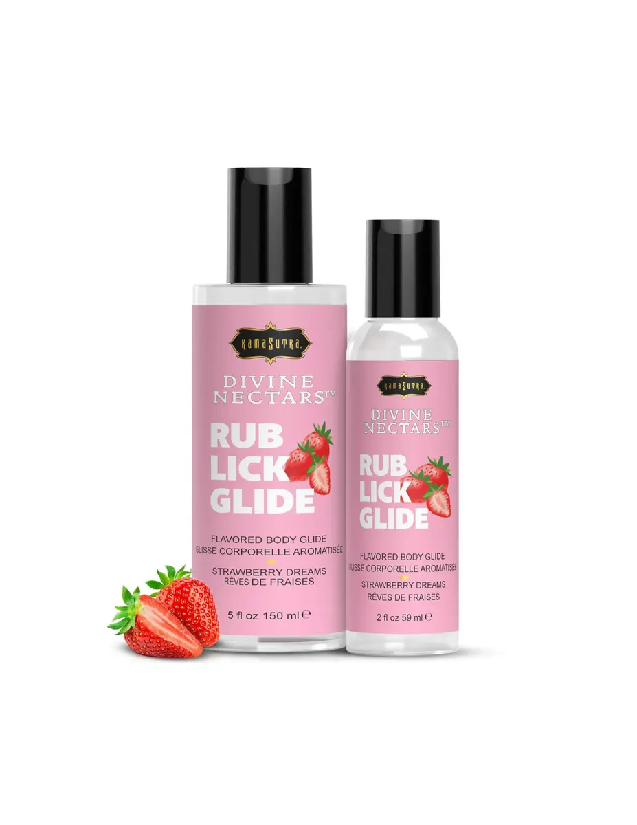KAMA SUTRA Divine Nectars Strawberry Dreams 2 fl oz (59ml) | Flavored Body Topping for Couples - view 8