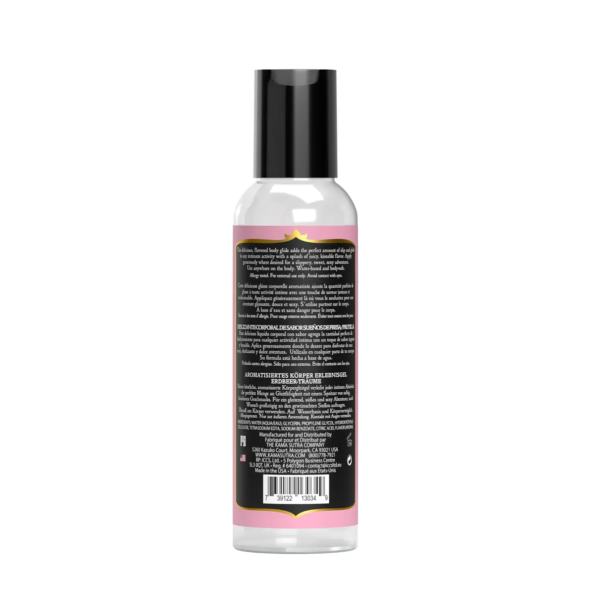KAMA SUTRA Divine Nectars Strawberry Dreams 2 fl oz (59ml) | Flavored Body Topping for Couples - view 2