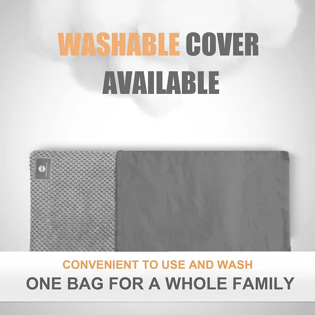uncn Wide Microwave Heating Pad with Washable Cover 9.5 x 16in Microwavable | Soothes Muscles & Relaxes Tension - view 5
