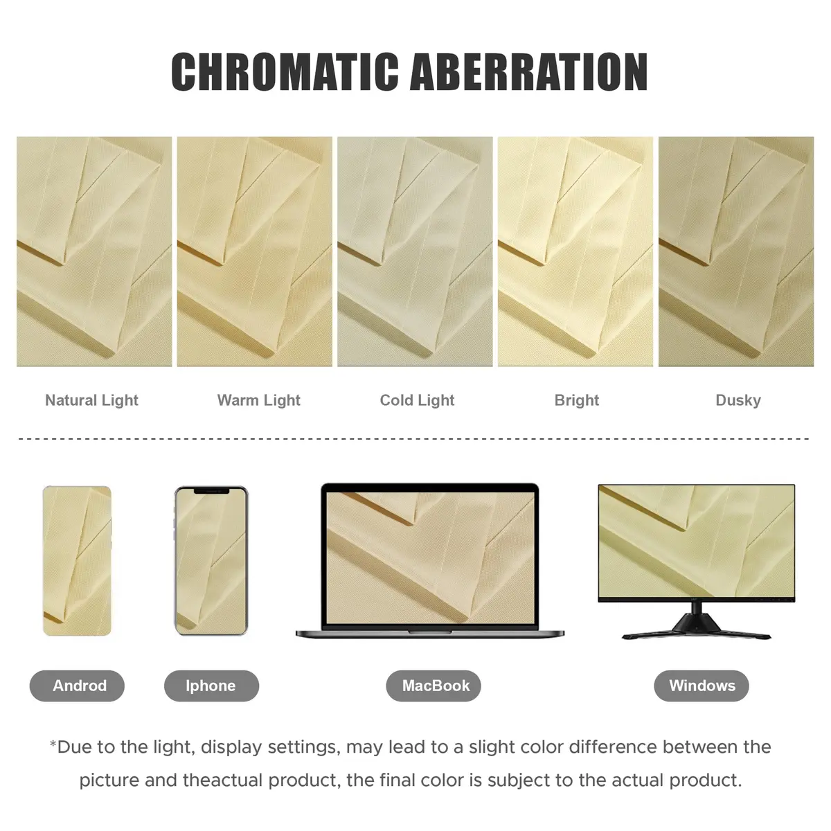 BONZER Waterproof Outdoor Curtains for Patio 54"W x 84"L | Waterproof, Privacy & Sun Block - view 6