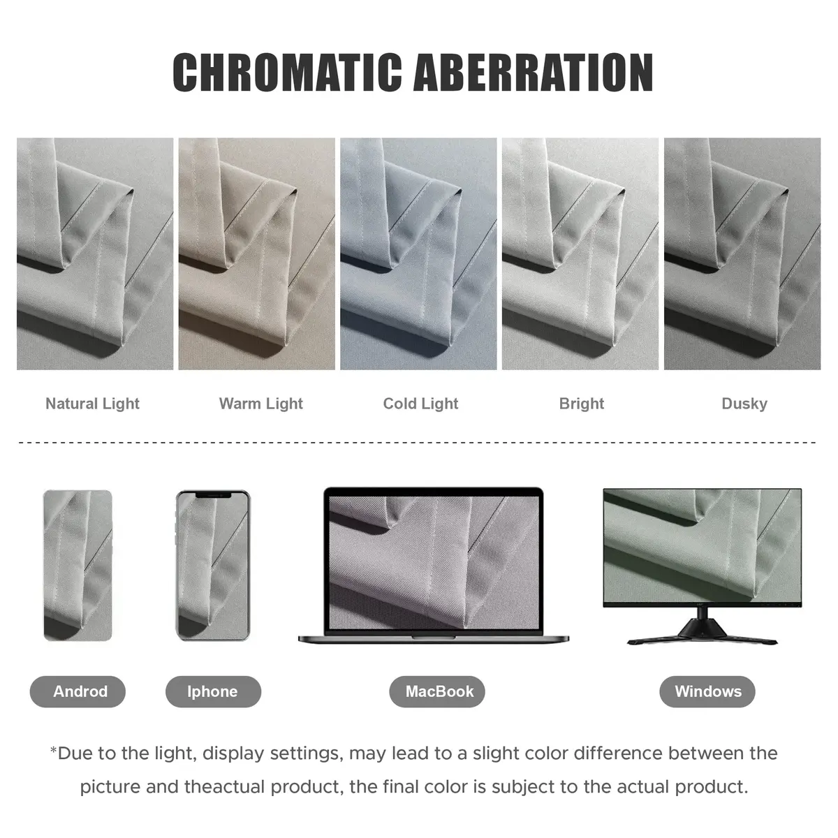 BONZER Outdoor Curtains for Patio Waterproof Thick | Water-Resistant Privacy Panel 54"x84" - view 5