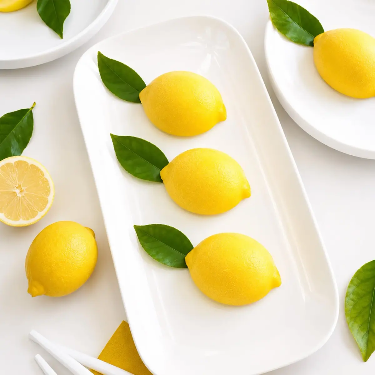 OCPO Kitchen Lemon Silicone Mold for Baking Mousse Cake, 15 Cavities | Food-Grade, Easy Release - view 6