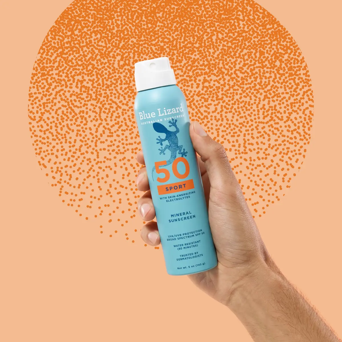 BLUE LIZARD Sport Mineral Sunscreen Spray SPF 50+ 148ml (5 fl oz) | Dermatologist-Recommended for Sensitive Skin - view 9