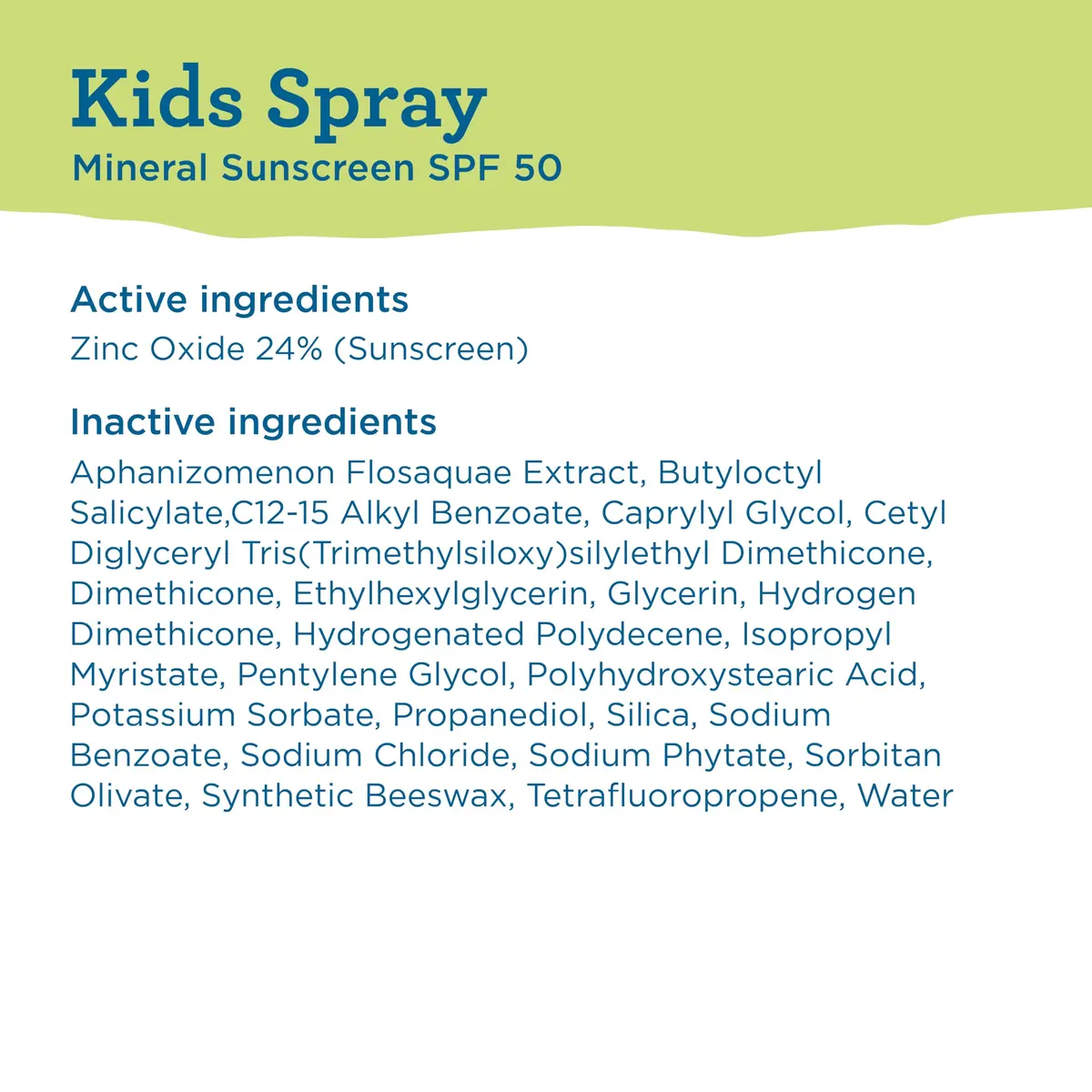 Blue Lizard Kids Mineral Sunscreen Spray SPF 50+ 148ml (5 fl oz) | Broad-Spectrum UVA/UVB Protection - view 7