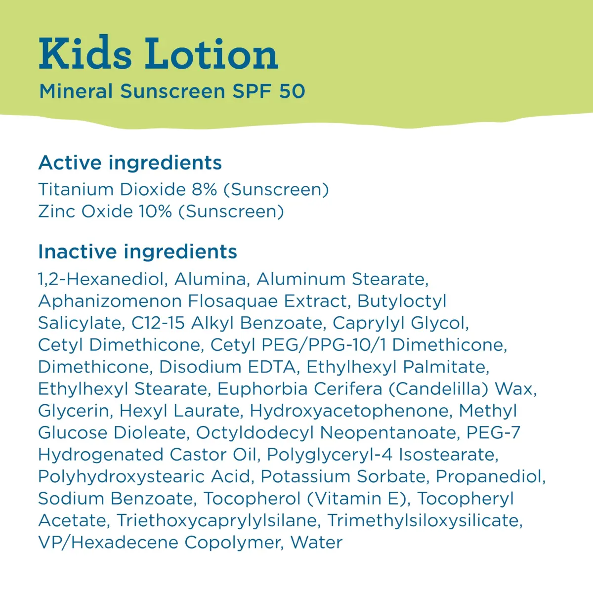 Blue Lizard Kids Mineral SPF 50 Sunscreen Lotion 156 g (5.5 Fl Oz) | Broad Spectrum UVA/UVB Protection - view 7