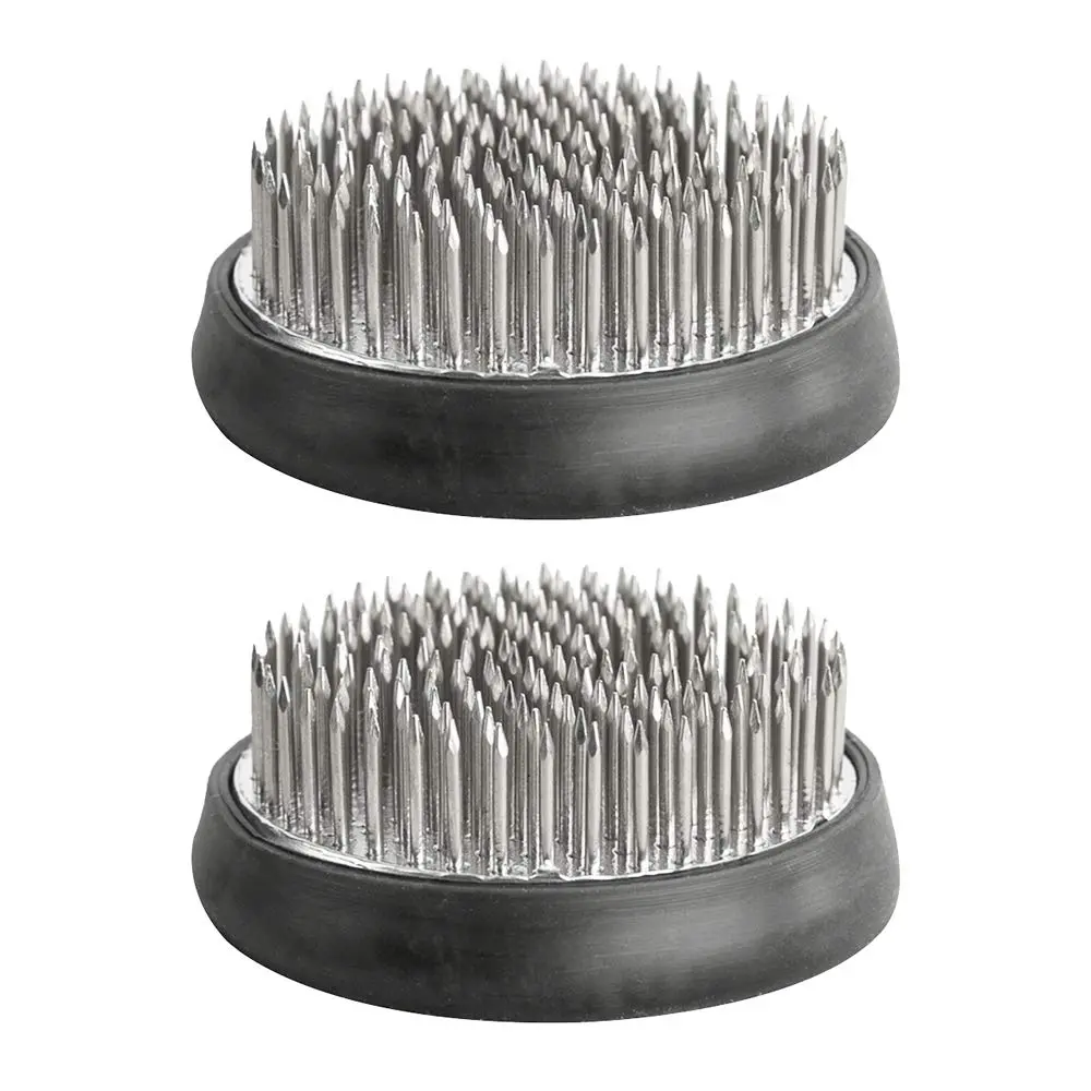 alladaga Stainless Steel Flower Frog Pin Holder 5 cm (2 Inch, 2-Pack) | 127 Needles for Floral Arrangement - main product image