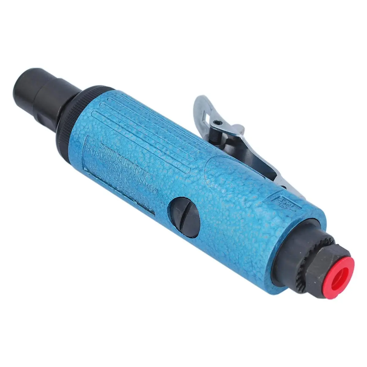 BOWD Air Die Grinder Kit with 1/4 and 1/8 inch Collets, Pneumatic Tool 25000 RPM | Lightweight Aluminum Body - view 7