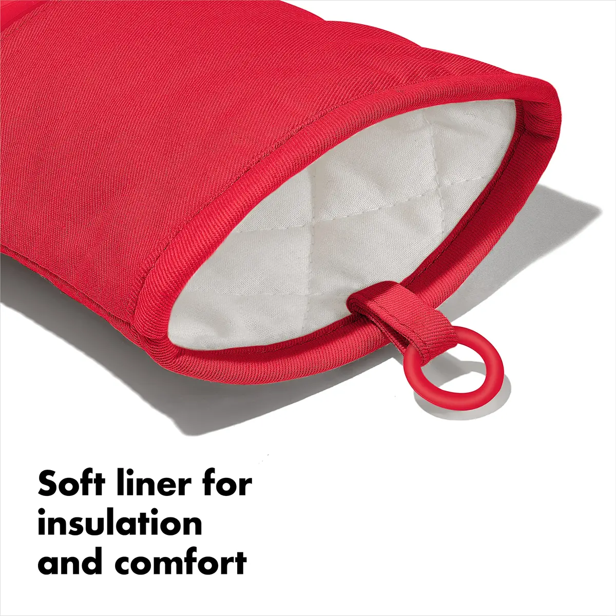 OXO Good Grips Silicone Oven Mitt - Jam | Heat-Resistant, Non-Slip, 13-inch Arm Protection - view 3