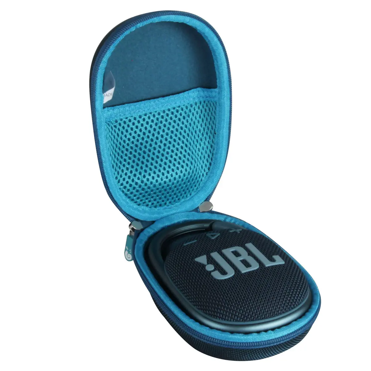 Hermitshell Hard Travel Case for JBL Clip 4 / JBL Clip 5 | Blue EVA Protective Cover - main product image