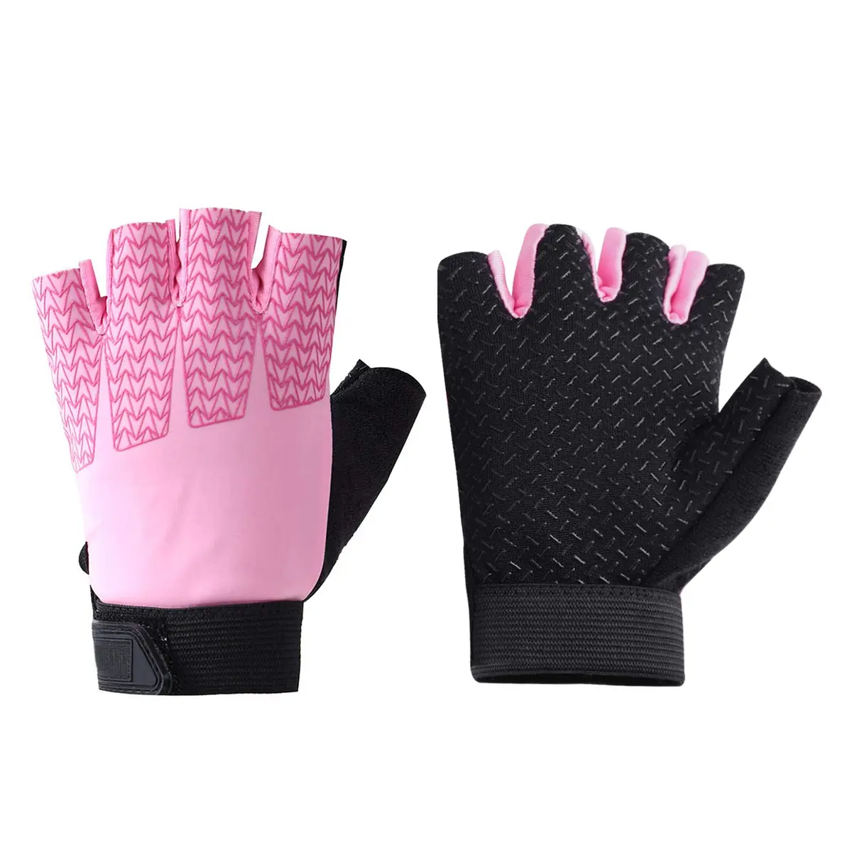 GREUS Kids Half Finger Cycling Gloves Breathable Shockproof UV Protection | Unisex 6-10Y - view 4