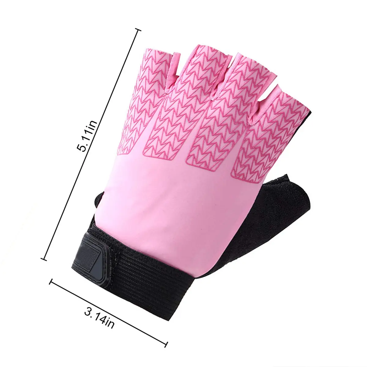 GREUS Kids Half Finger Cycling Gloves Breathable Shockproof UV Protection | Unisex 6-10Y - view 5