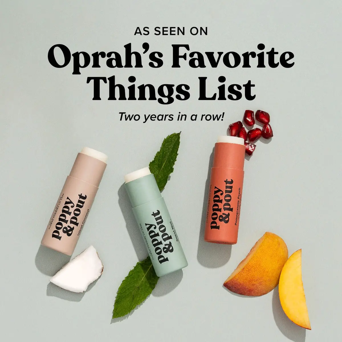 Poppy & Pout Island Coconut Jumbo Lip Balm | Hydrates with Beeswax, Vitamin E, Organic Coconut Oil | Cruelty-Free - view 4