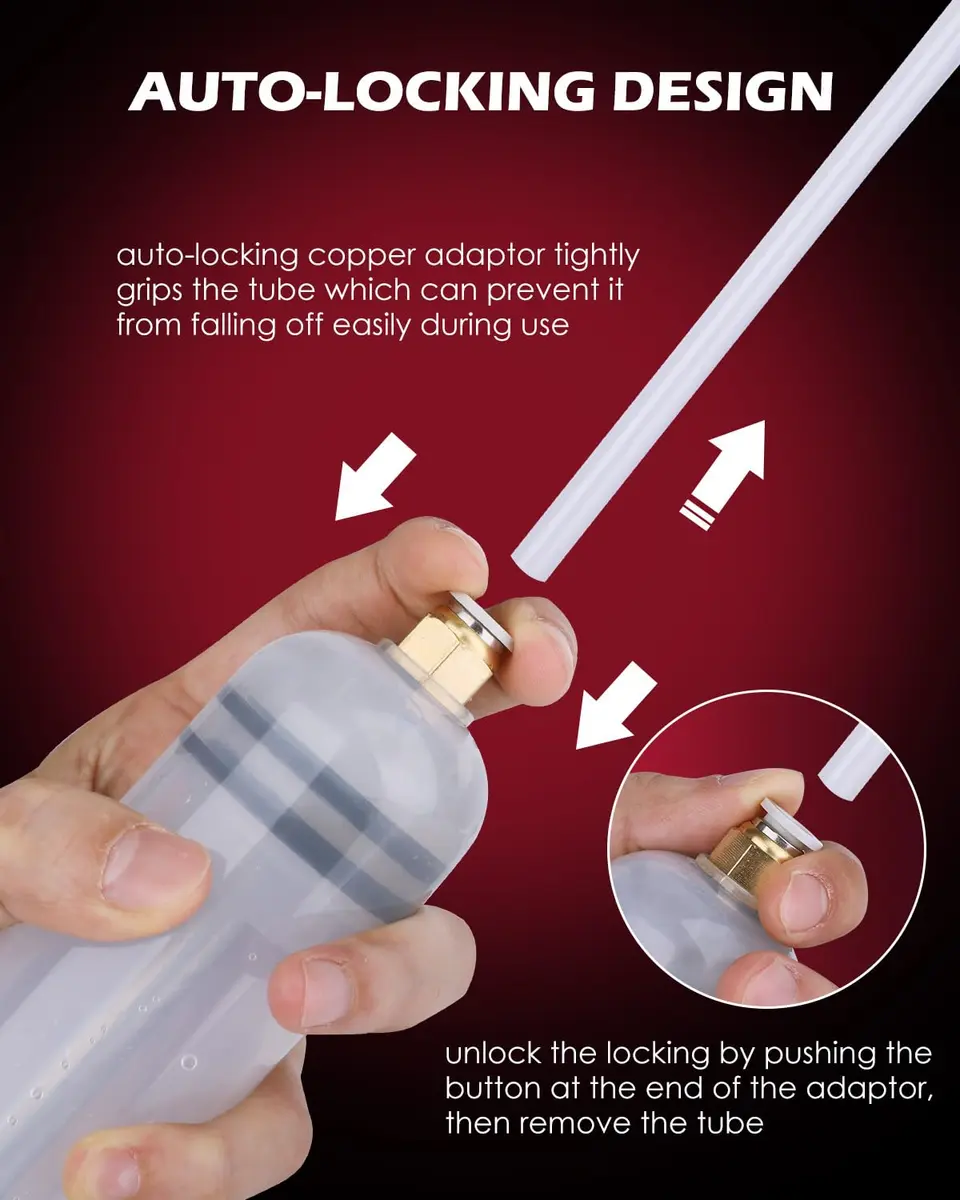 SEDY Fluid Extractor - 200cc Oil & Fluid Pump | Multi-Purpose Automotive Syringe - view 5