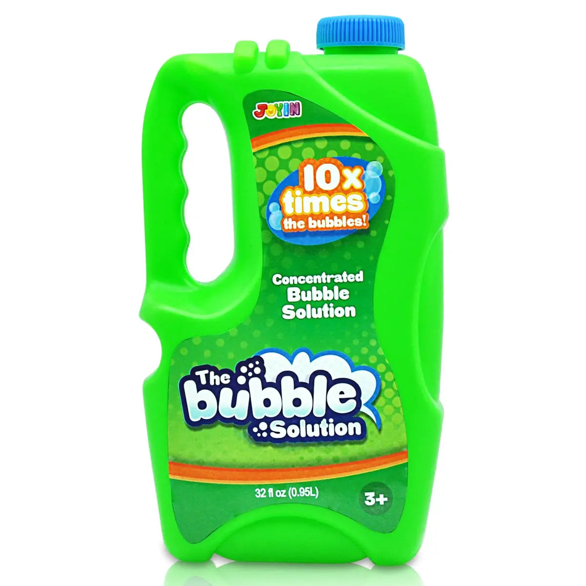 JOYIN Concentrated Bubble Solution 32 fl oz (946ml) | Makes 2.5 Gallons Regular Bubbles, Non-Toxic, USA Import - main product image