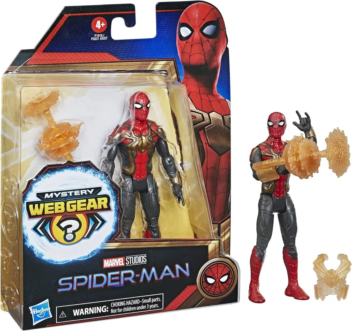 Marvel Spider-Man: No Way Home Mystery Webgear Action Figure 15.24 cm (6 Inch) | Authentic USA Import - main product image