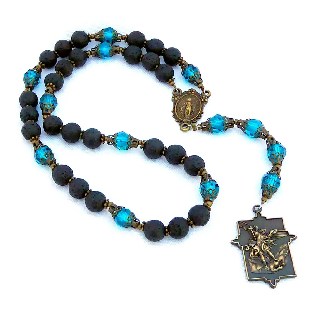 PAX Saint Michael Chaplet with Instructions for Protection and Blessing | Religious Protection Accessory - main product image