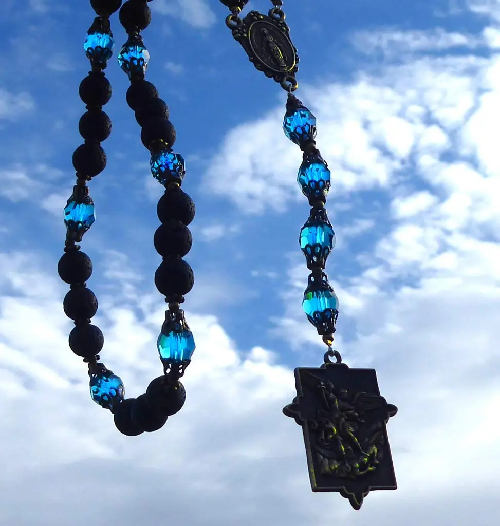 PAX Saint Michael Chaplet with Instructions for Protection and Blessing | Religious Protection Accessory - view 2