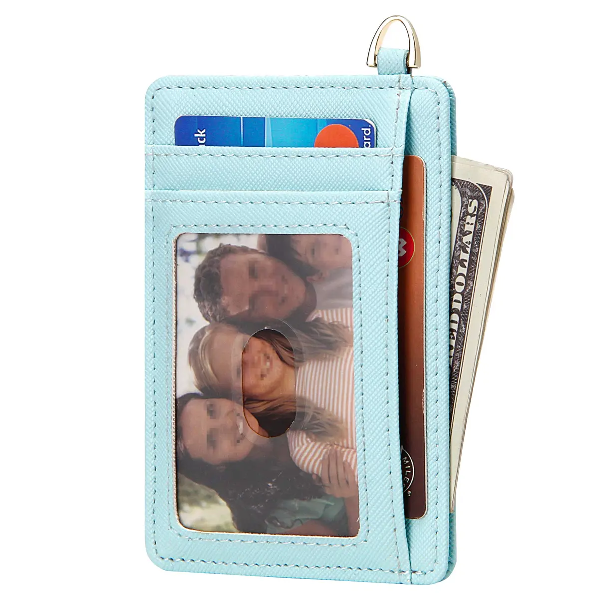 GEEAD Slim Minimalist Front Pocket RFID Blocking Card Holder Wallets for Men & Women | Ultra-Slim & Durable - view 2
