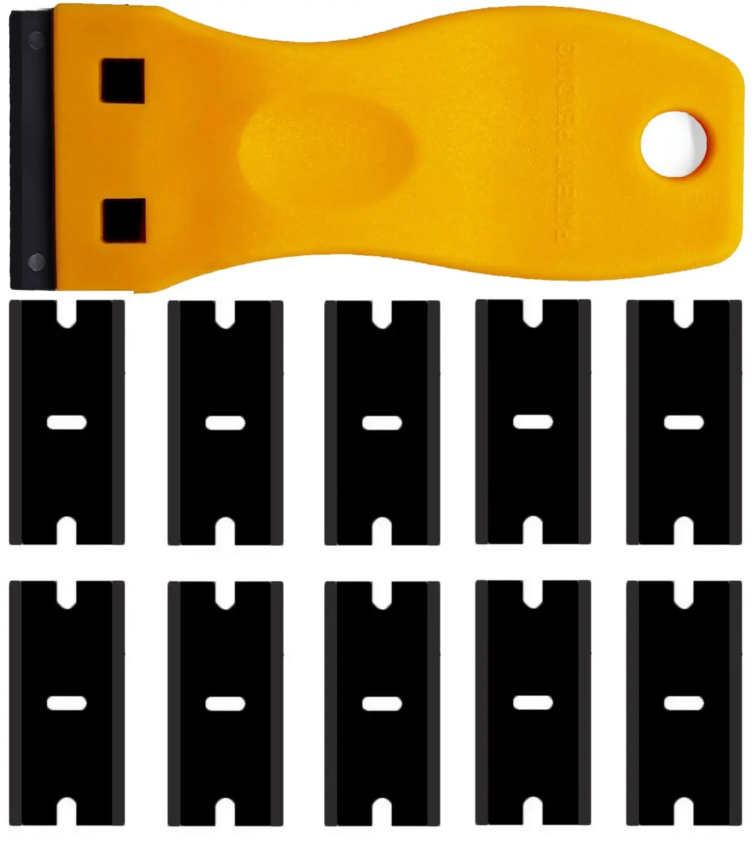 Petiy Beauty Utility Knife 3 inches | Contoured Grip for Scraping Labels & Decals - main product image