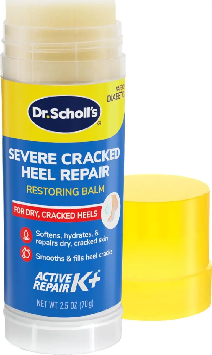 Dr. Scholl's Severe Cracked Heel Repair Balm 2.5oz | 25% Urea for Dry, Cracked Feet - main product image