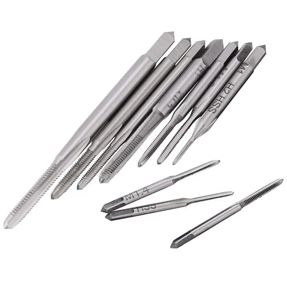 YAKAMOZ Micro Metric Tap Set M1-M3.5 HSS 10-Piece | Precision Tapping for Small Threads - view 4