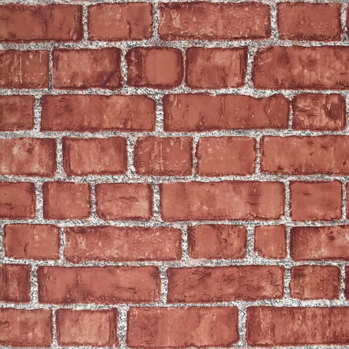 Cohoo Home Red Brick Wallpaper Peel and Stick Contact Paper 393”×17.7” | Realistic Faux Brick for Walls - main product image