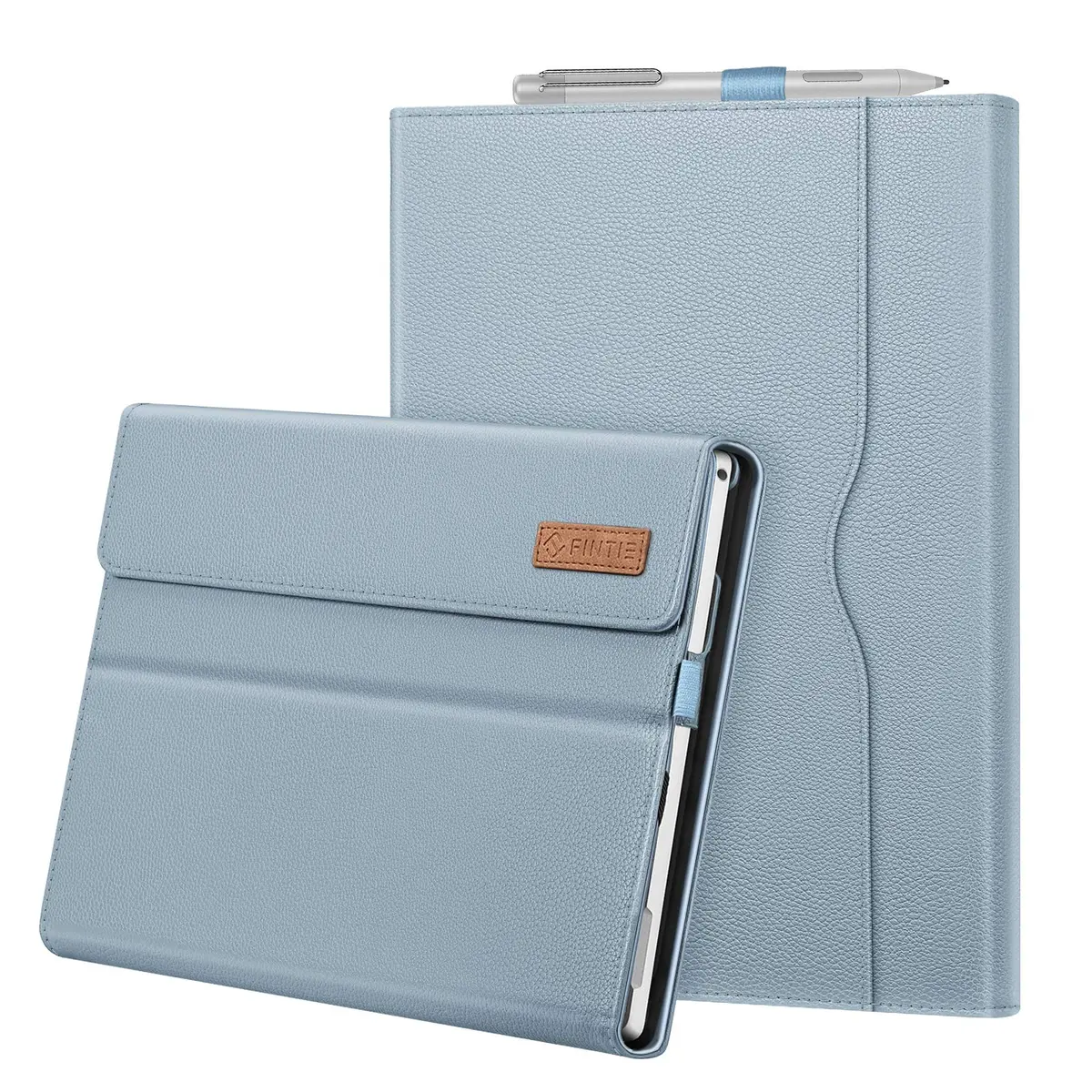 FINTIE Case for 12.3 inch Microsoft Surface Pro 7 Plus, Pro 7/6/5/4/3 | Multi-Angle PU Leather Cover - main product image
