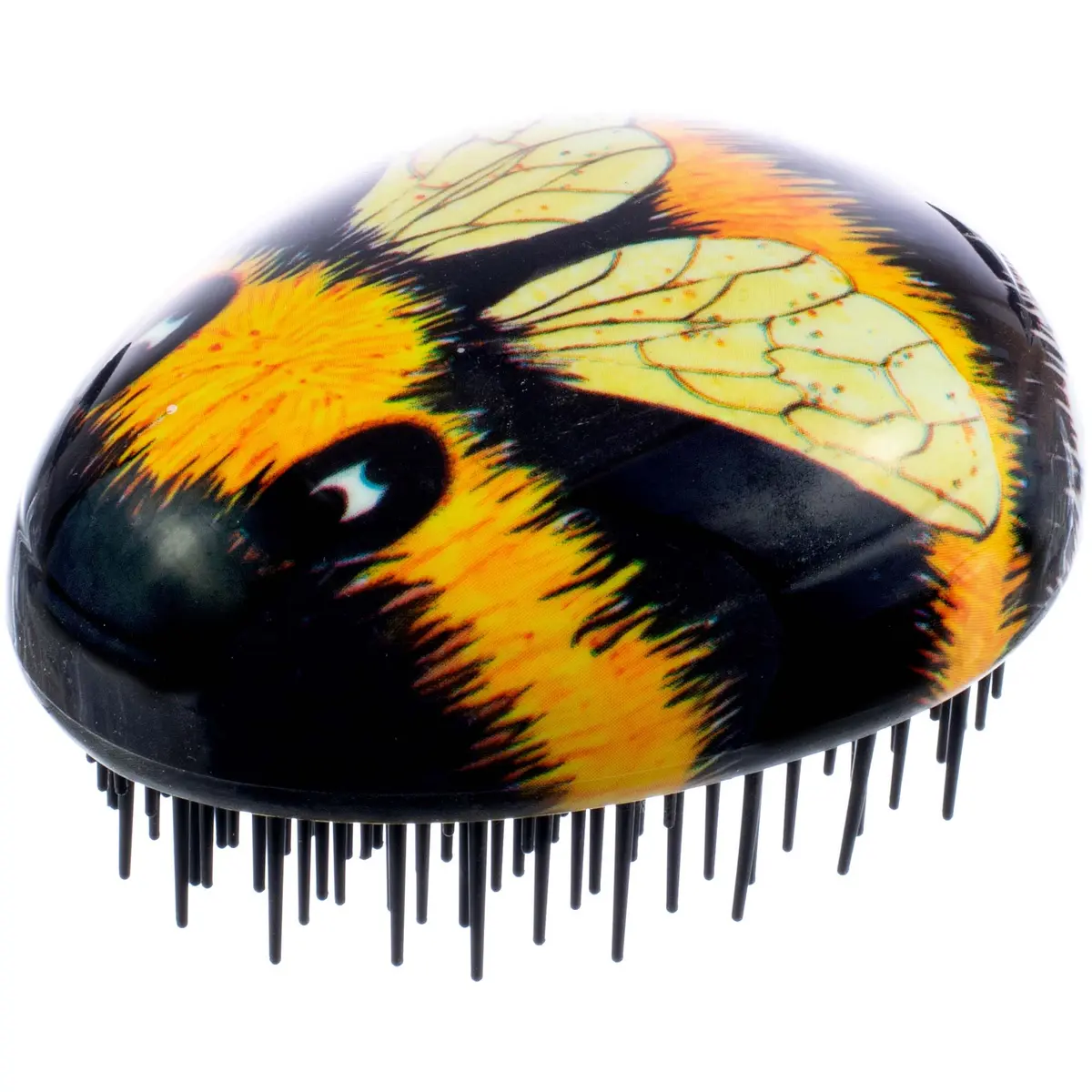 KENT PBEE Bumblebee Pebble Scalp Massager Shampoo Shower Brush Travel Size Detangler for Kids & Adults - main product image