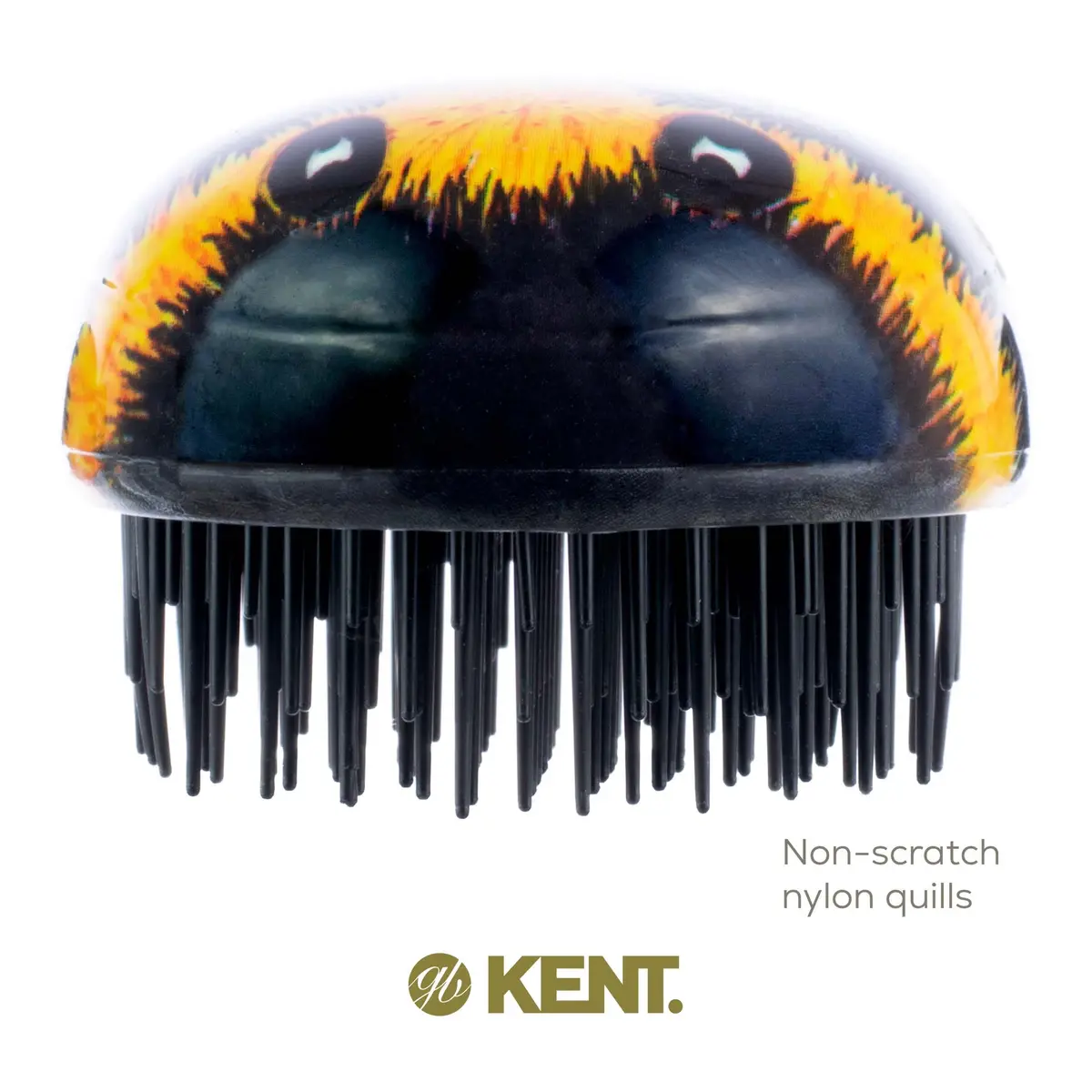 KENT PBEE Bumblebee Pebble Scalp Massager Shampoo Shower Brush Travel Size Detangler for Kids & Adults - view 5