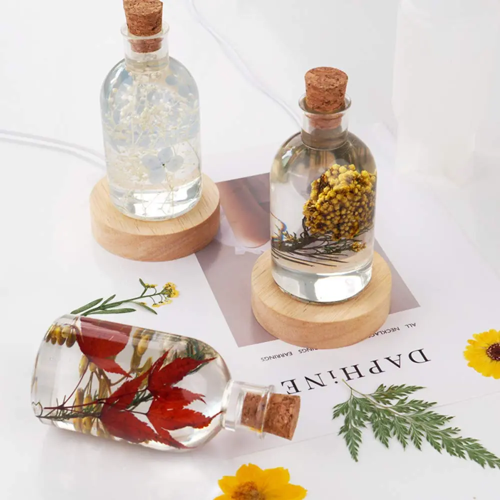 Wehous Resin Mold Bottle Shape with Wooden Stoppers | Epoxy Craft Decor (70-120 chars) - view 4