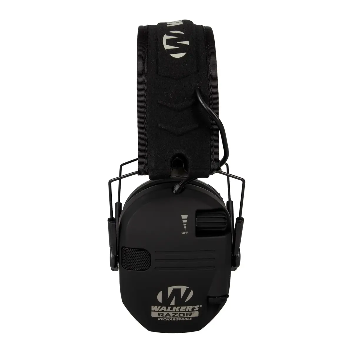 Walker's Razor Rechargeable Electronic Earmuffs | 21dB NRR, 80-Hour Battery, USB-C Charging, Black - view 4