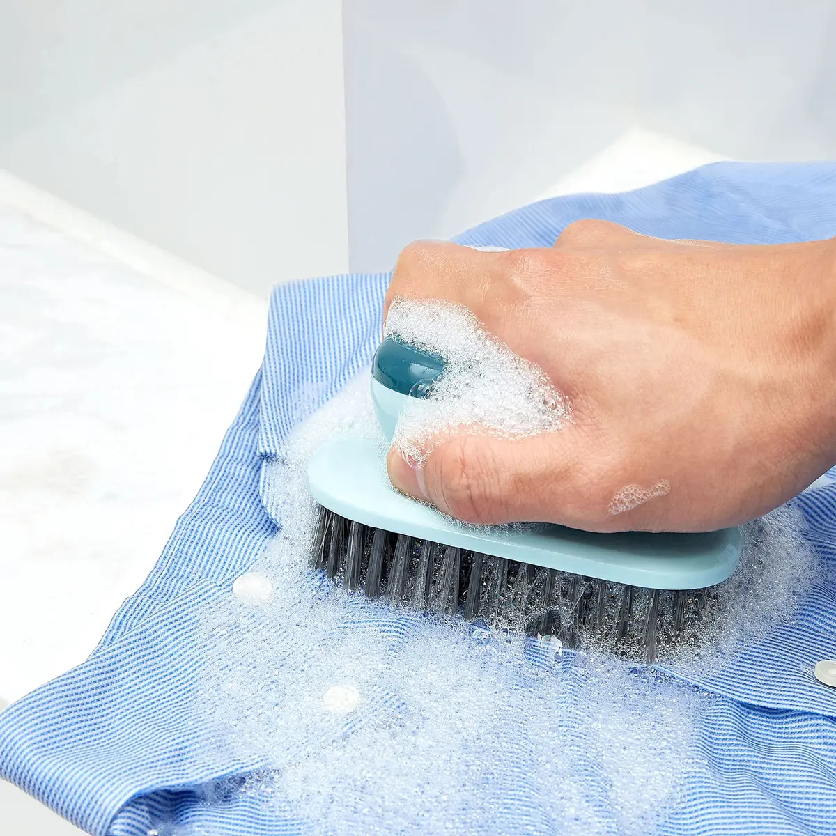 Laundry Brush Shoe Brush Shoe Cleaning Brush Scrub Brush for Stains | Household Cleaning & Shoe Care - view 5