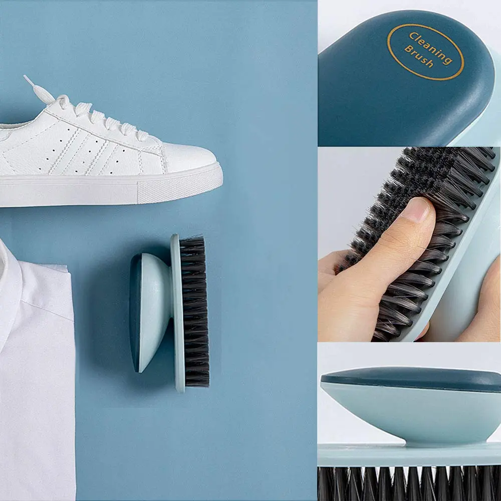 Laundry Brush Shoe Brush Shoe Cleaning Brush Scrub Brush for Stains | Household Cleaning & Shoe Care - view 2