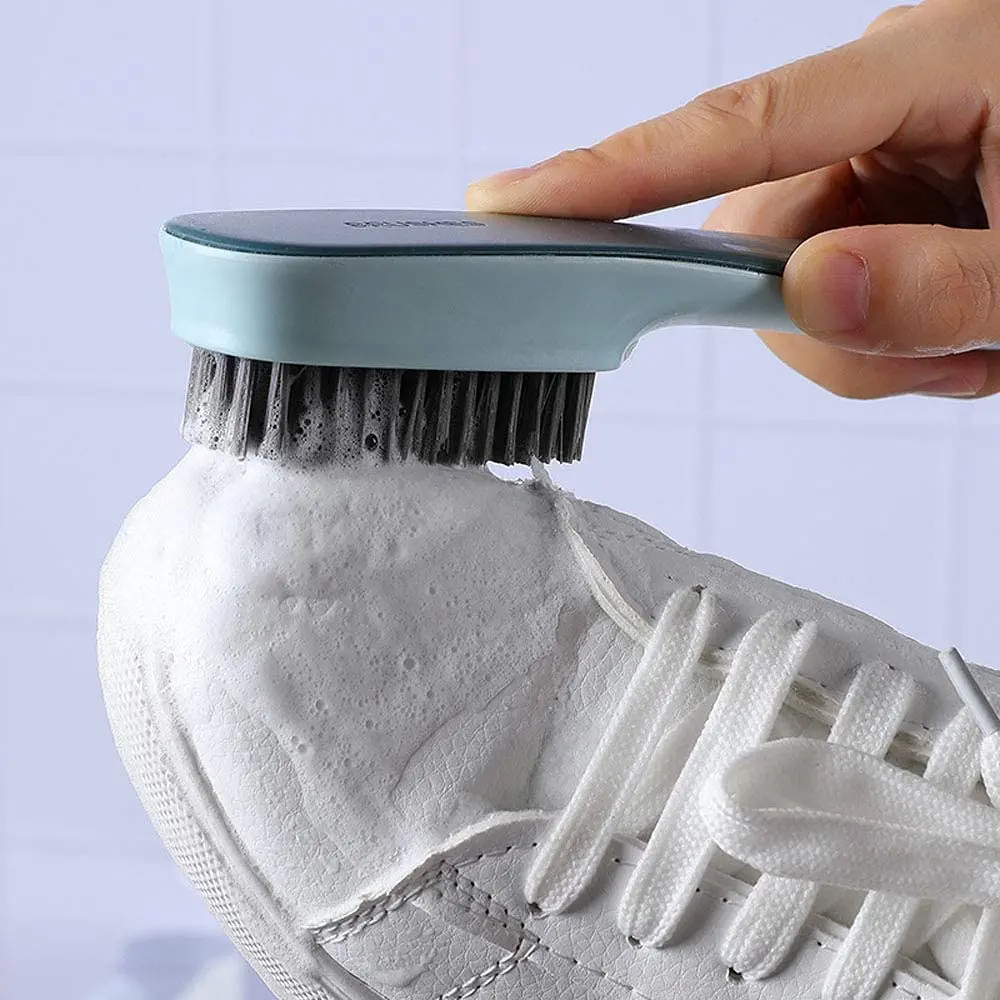 Laundry Brush Shoe Brush Shoe Cleaning Brush Scrub Brush for Stains | Household Cleaning & Shoe Care - view 4