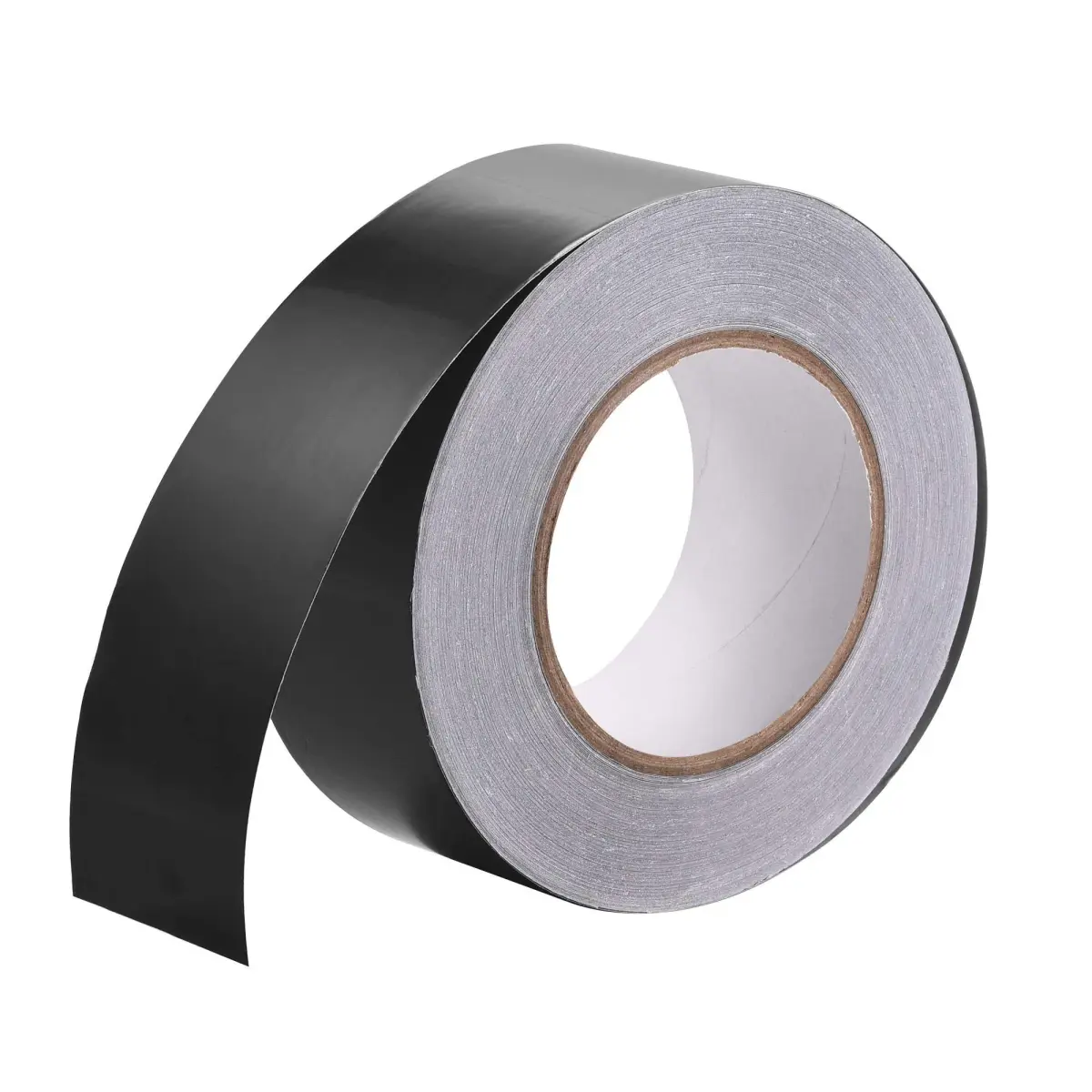 uxcell Black Matte Aluminum Foil Tape 50mm x 50m (164ft) | HVAC Sealing & Patching Tape - view 3