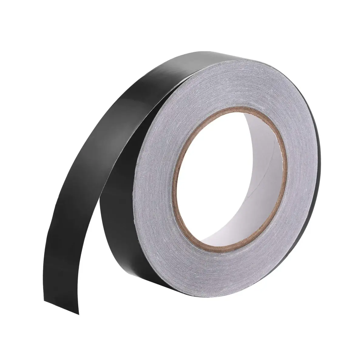 uxcell Black Matte Aluminum Foil Tape 25mm x 50m (0.98in x 164ft) | HVAC Sealing & Patching - view 3