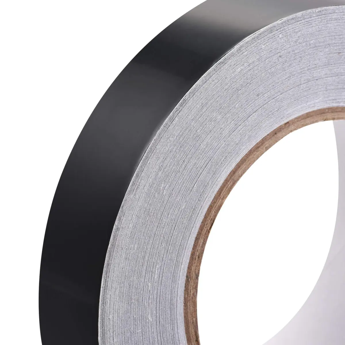 uxcell Black Matte Aluminum Foil Tape 25mm x 50m (0.98in x 164ft) | HVAC Sealing & Patching - view 4