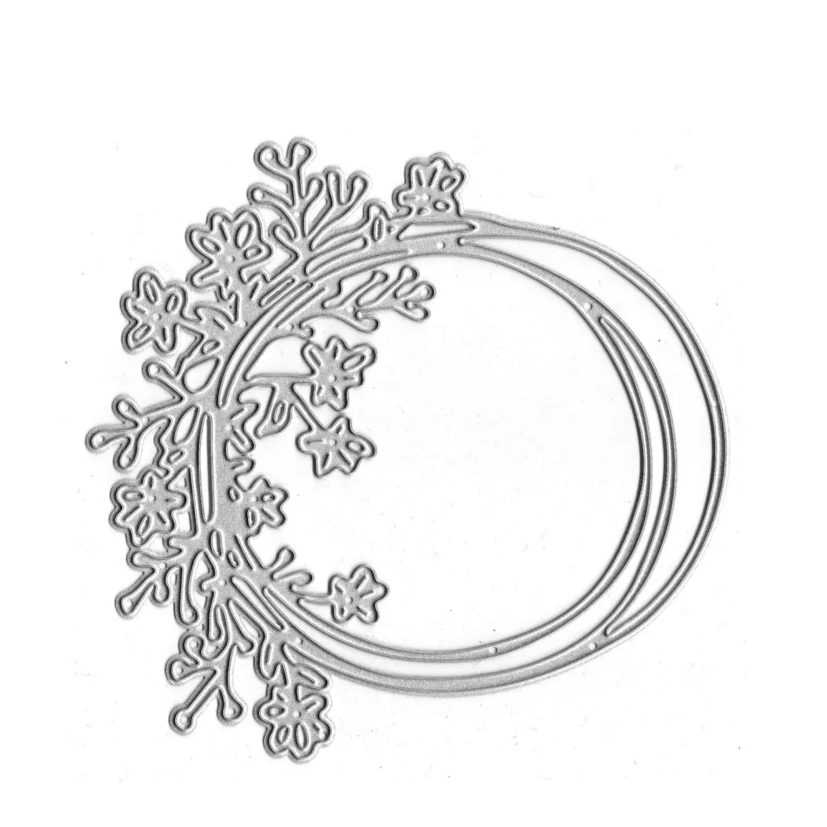 SunnyKids Circle Flowers Lace Metal Cutting Die Cuts 11.2cm (4.41in) | DIY Card Making Stencils for Papercrafts - view 2