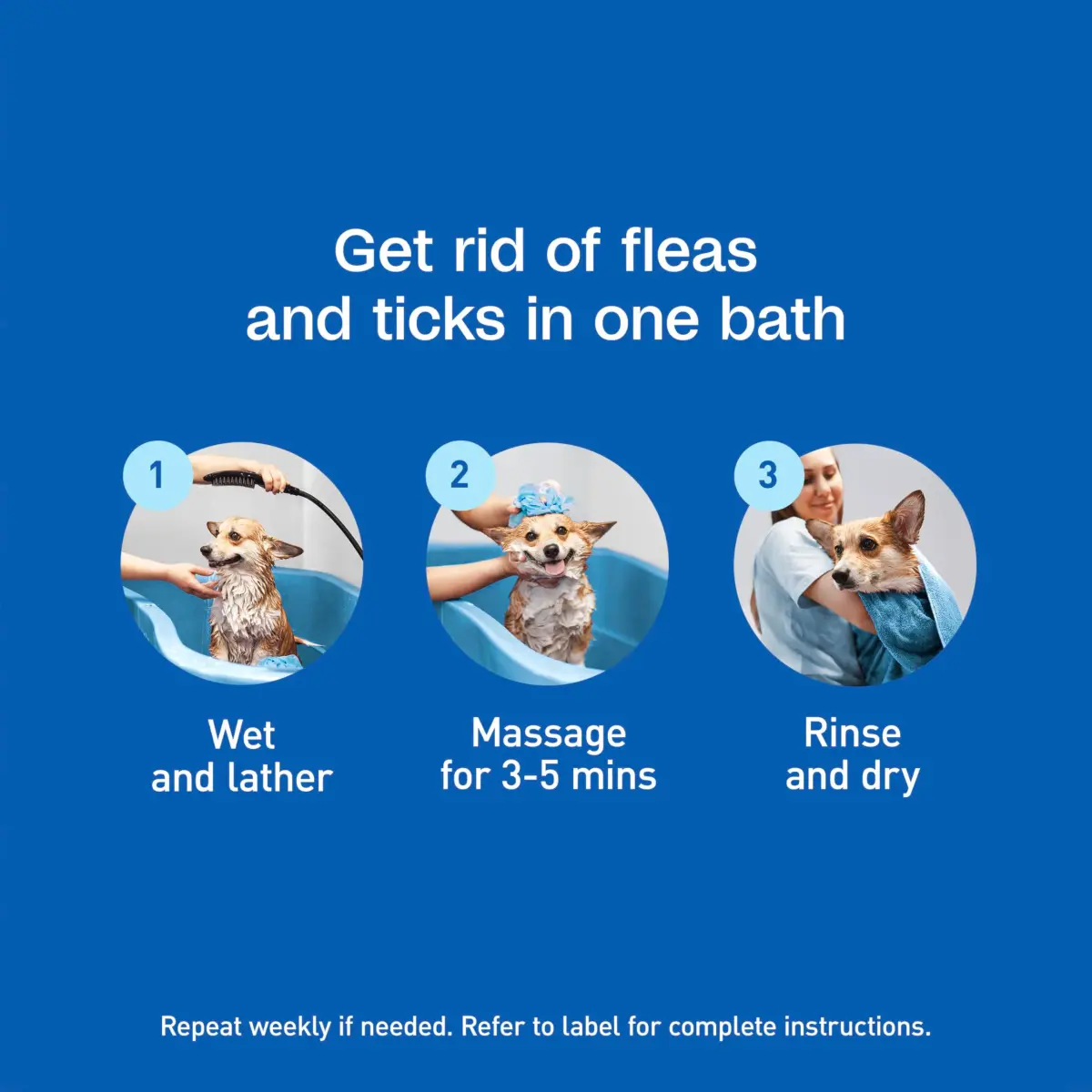 ADAMS Plus Flea & Tick Shampoo with Precor 177ml (6 Fl Oz) | Kills Fleas, Ticks, Eggs & Lice - view 9