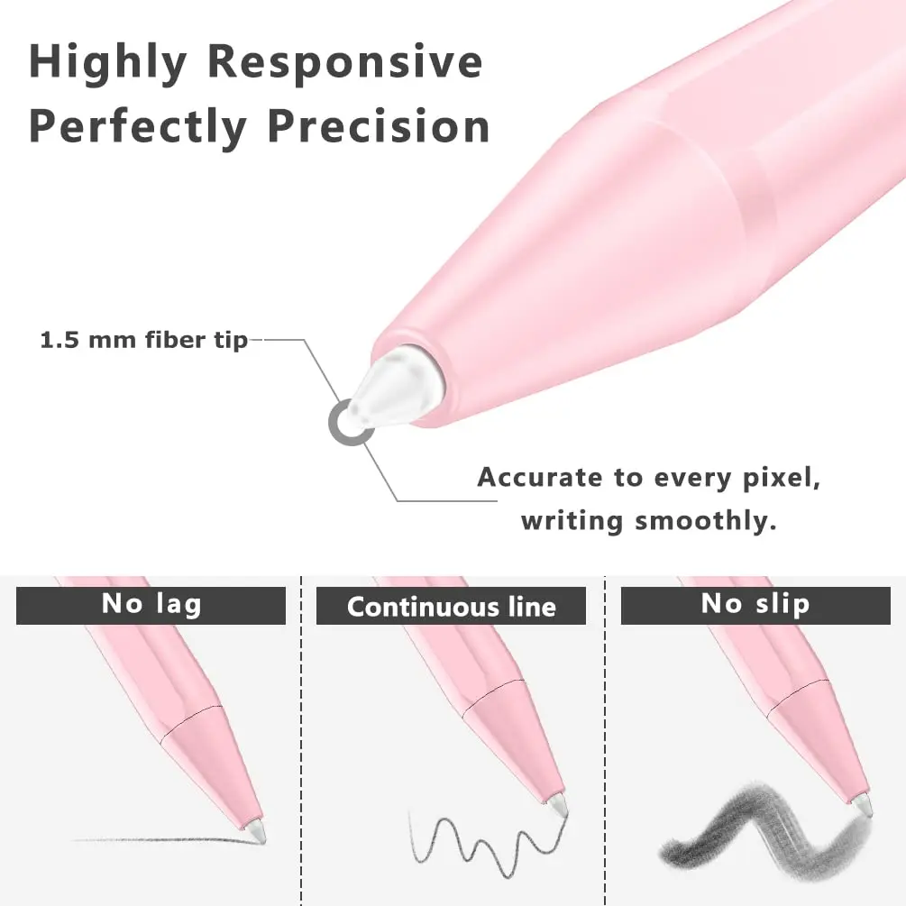 XIRON Stylus Pen for iPad 2018-2026 | Palm Rejection & Fast Charging (70-120 chars) - view 5
