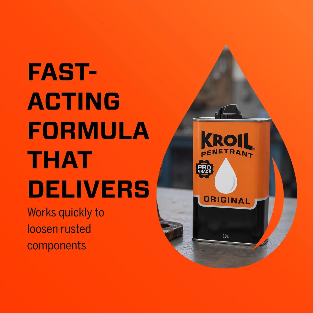 KROIL Original Penetrant 8 Fl Oz | Rust & Corrosion Inhibitor Oil for Metal Parts - view 4