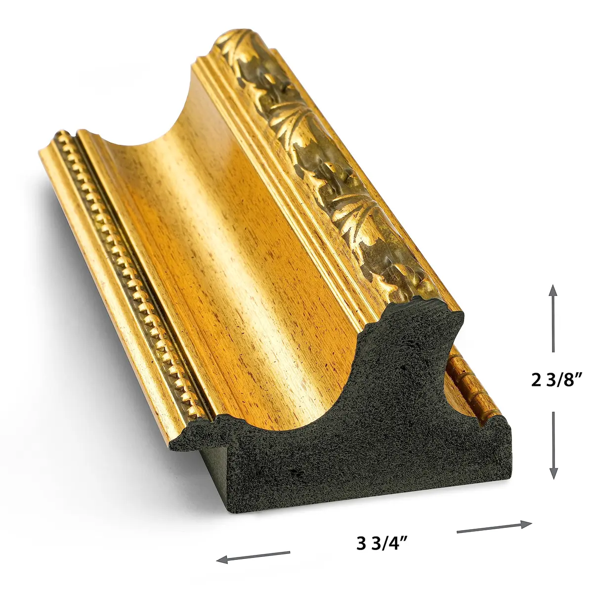 Frame My TV Ornate Gold 65" Deco TV Frame for Samsung The Frame/Pro TVs | Premium Alloy Aluminum - view 5