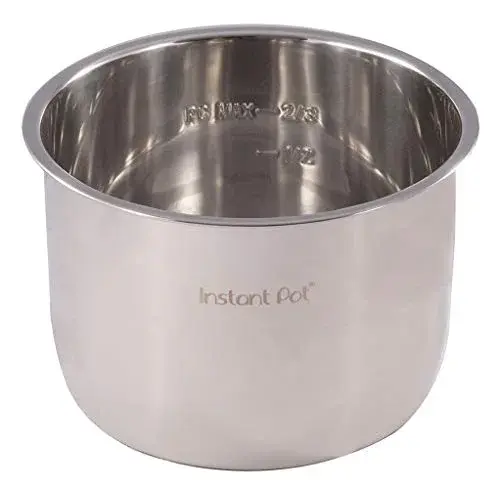 Instant Pot Stainless Steel Inner Cooking Pot 8-Qt (3.78 L) with Silicone Lid | Genuine USA Import - view 3