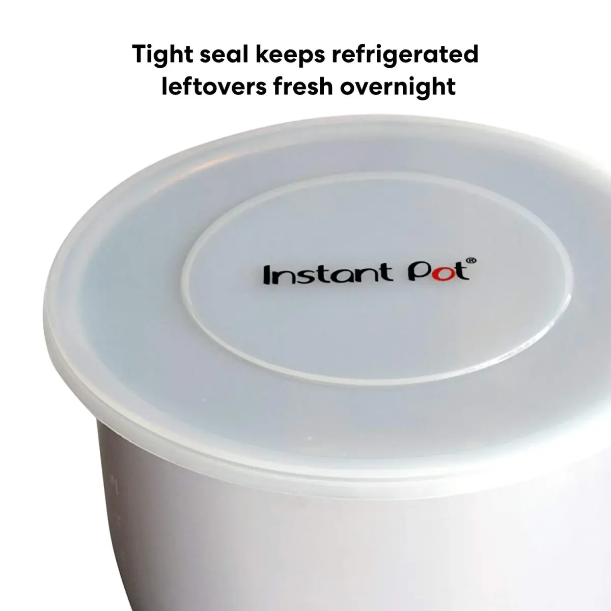 Instant Pot Stainless Steel Inner Cooking Pot 8-Qt (3.78 L) with Silicone Lid | Genuine USA Import - view 6
