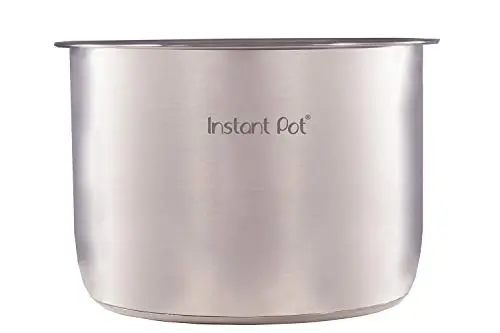 Instant Pot Stainless Steel Inner Cooking Pot 8-Qt (3.78 L) with Silicone Lid | Genuine USA Import - main product image