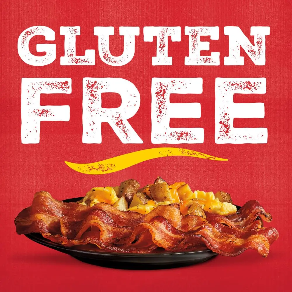 Jimmy Dean Hickory Smoked Thick Cut Bacon 12 oz | Crispy, Ready in Minutes, Gluten-Free - view 4