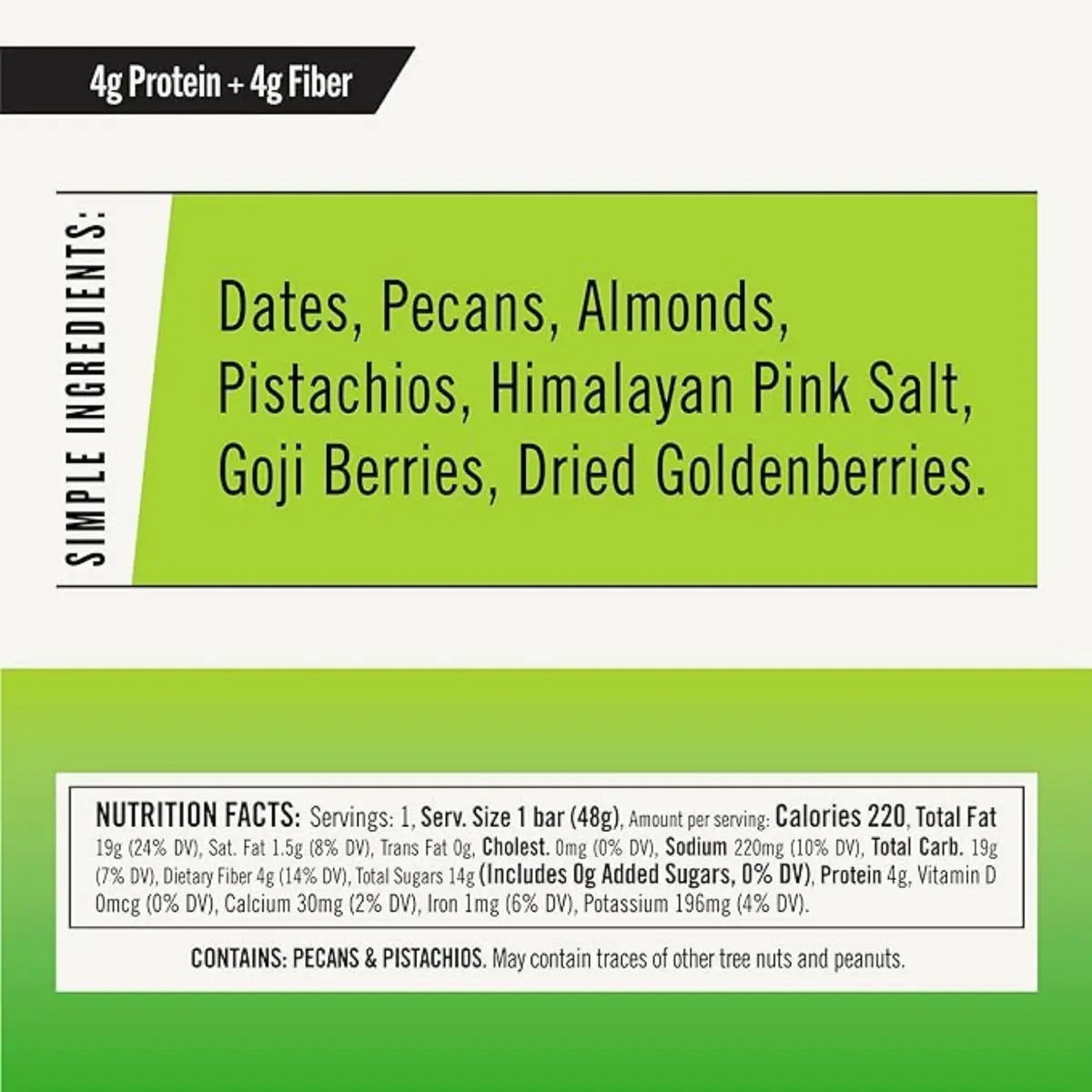 Thunderbird Real Food Bars Gluten-Free 12 Count | Vegan Paleo Non-GMO Energy Snack - view 9