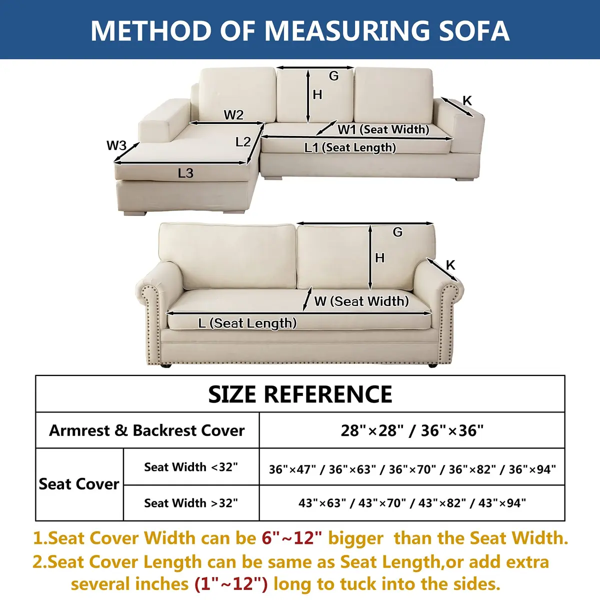 Eismodra White 1 Piece Crystal Velvet Sofa Cover 109cm x 178cm | Protects Furniture from Pets & Spills - view 6
