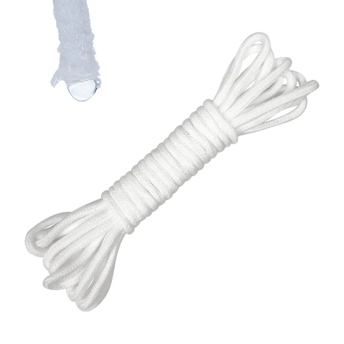 ORIMERC 15ft Self-Watering Capillary Wick Cord for Plants | Automatic Watering System for Hydroponics & Seedlings - main product image